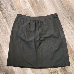 346 Brooks Brothers charcoal grey/black Skirt  12